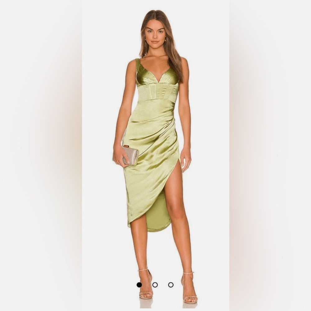 ELLIATT x REVOLVE Rylan Midi Dress in
Citrus Size Medium